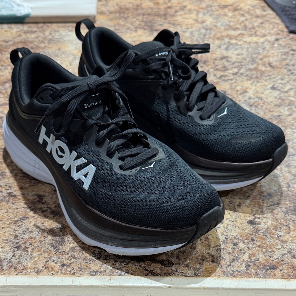 Hoka Black Athletic Shoes
